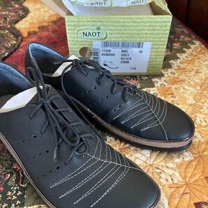 Naot Women’s Kumara Grey Leather Shoes